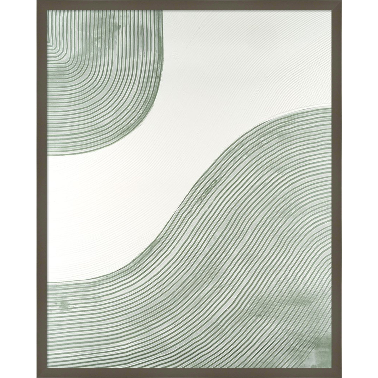 Get Going by Vanna Lam, Gray, 33" H x 27" W x 1" D