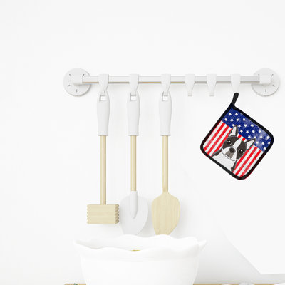 Caroline's Treasures American Flag Polyester Potholder