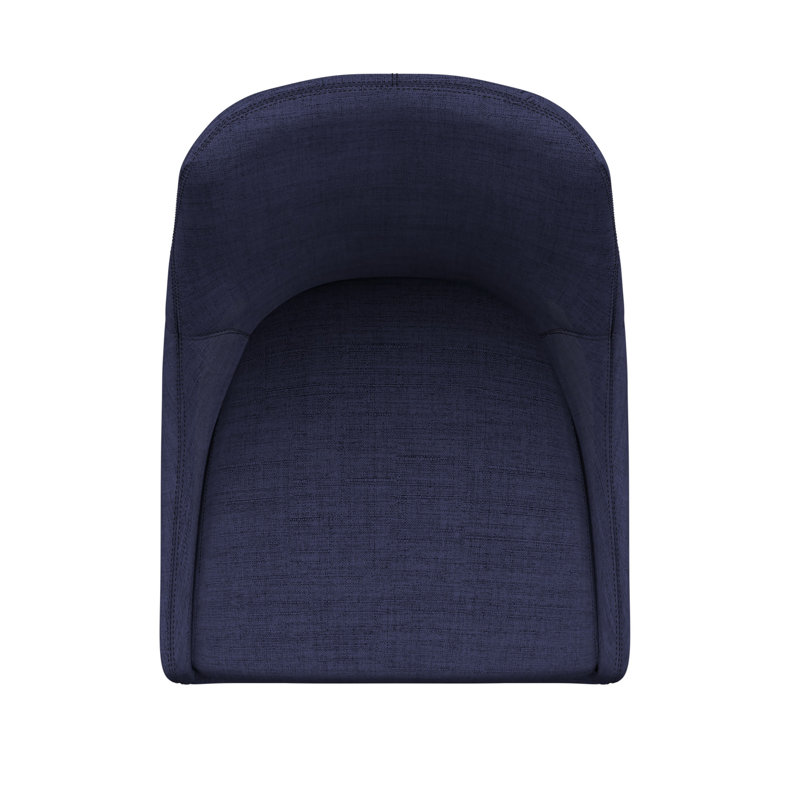 Leonitus Upholstered Counter Stool, Twilight Blue