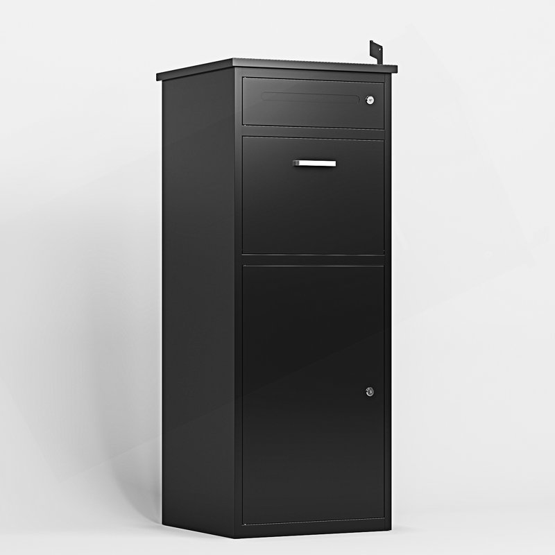Armoire décorative, boîte de livraison de colis pour l'extérieur avec serrure