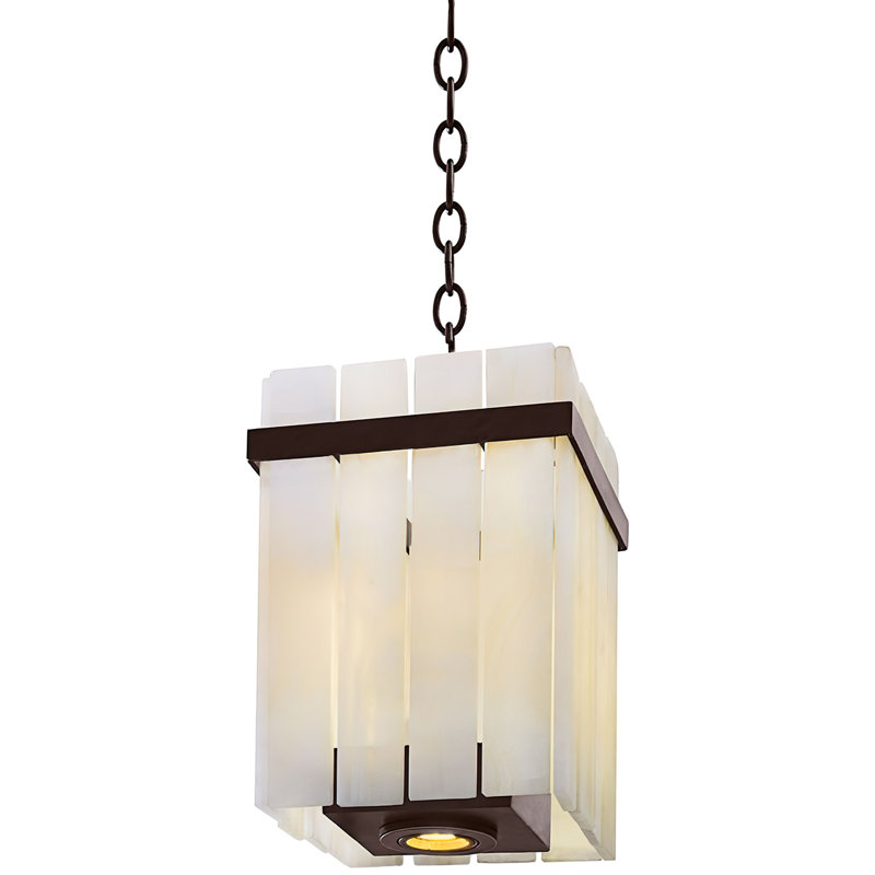 Luminaire suspendu unique à 1 lumière Harmony, Ivoire/Blanc, Antique Ancien Monde