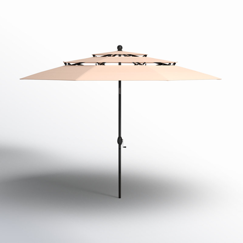 Parasol de marché 120 po Leonard, Beige