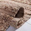 Tapis brun / beige en laine / coton tissé à plat à la main Hartzler-1738301283