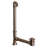 54'' x 30'' Freestanding Soaking Cast Iron Bathtub-72468534
