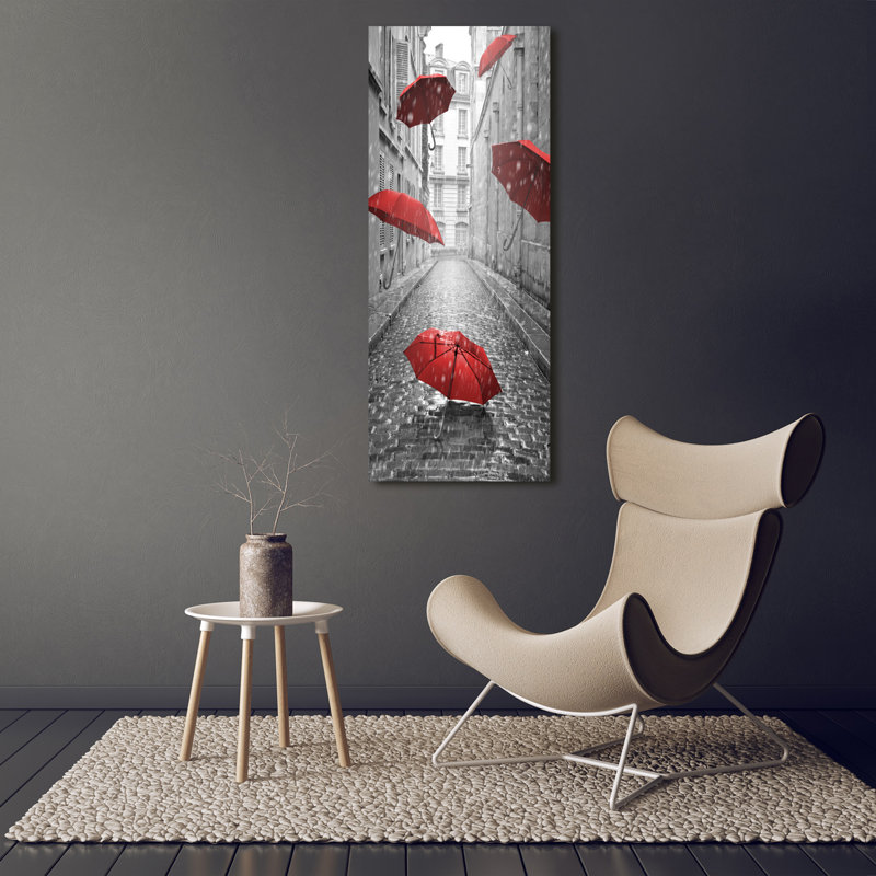 Parasol France - Wrapped Canvas Print