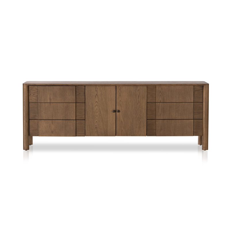 Westgate Media Console, Tan Oak