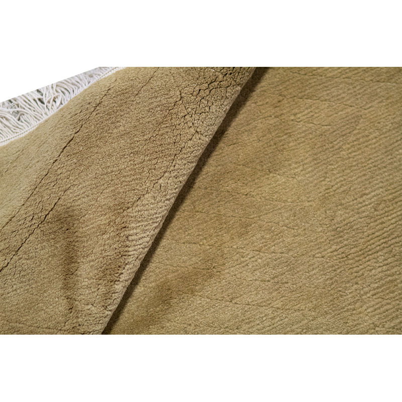 Wool Area Rug in Gold