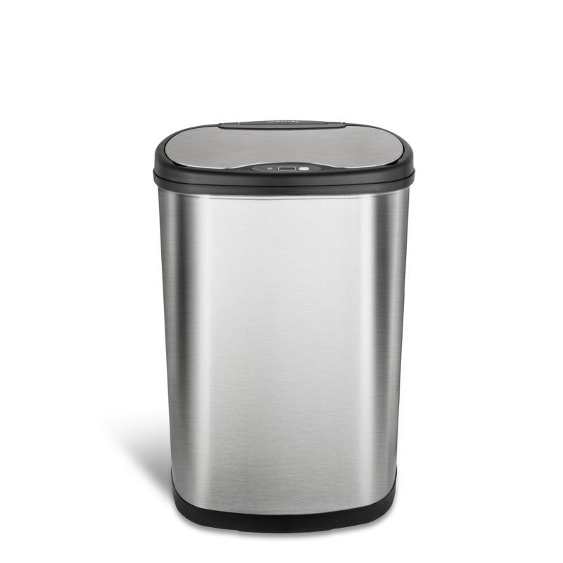 Steel Open Rubbish Bin - 50L