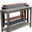 Console Eucalyptus, gris argenté