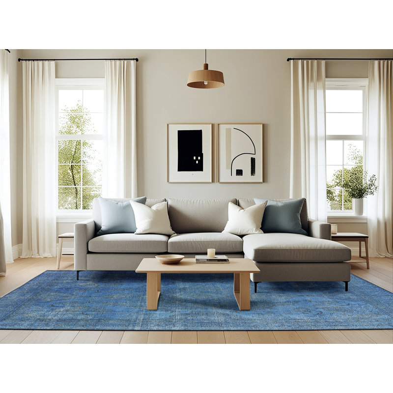 Nathanson Oriental Indoor Rug, Rectangle 6' x 9'