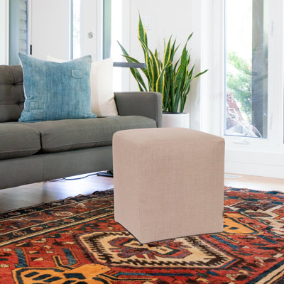 Cube carré 100% polyester 18 po Bawar