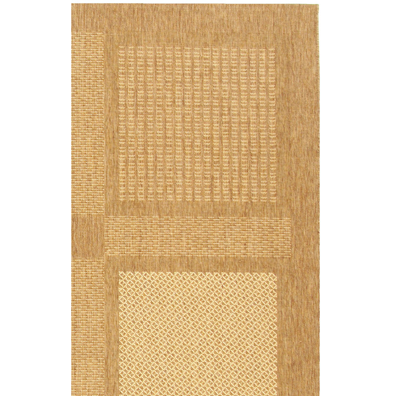 Tapis d'intérieur / extérieur à motif géométrique Dirks Performance, Rectangle 8 pi x 11 pi