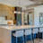 4-Light Kitchen Island Lighting With Crystal Accents