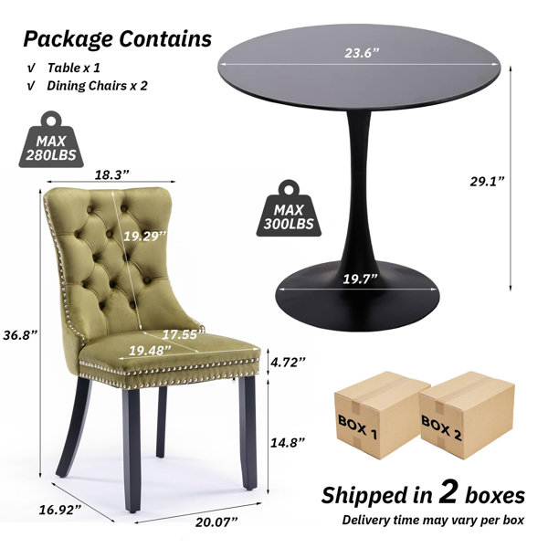 Dimensions du produit