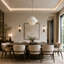 8 - Light LED Chandelier-578197311