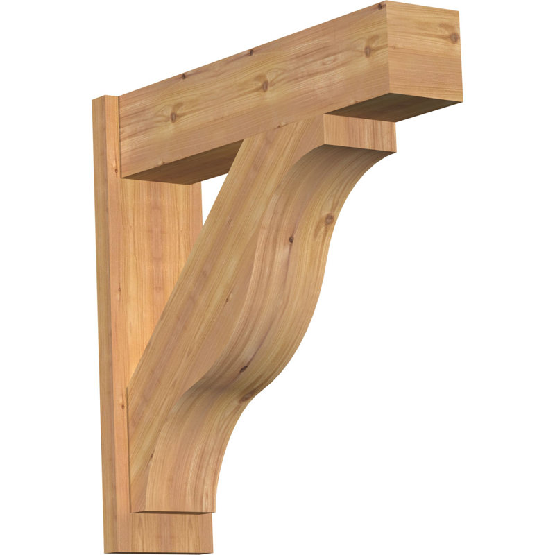 Jeu de blocs Funston, P 30 po x H 30 po, 7 1/2" W Western Red Cedar (Smooth)