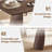 5-Piece Wood Upholstered Dining Set-1895962008
