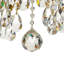 Lustre classique spectaculaire à 8 lumières avec détails en cristal Mahone-71181795