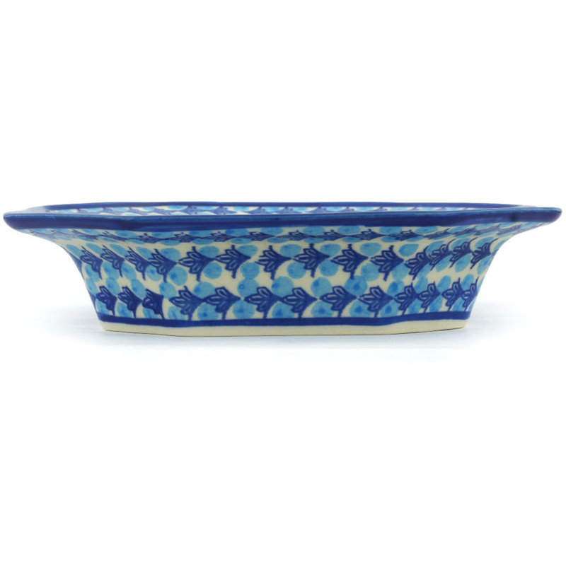 Bold Poppies Stoneware Salad Bowl
