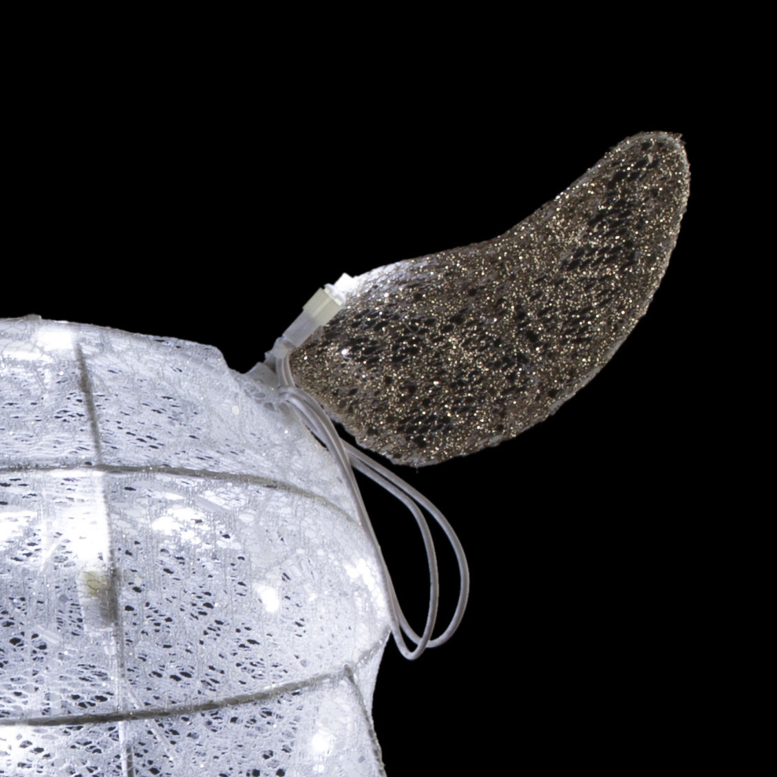 Mesh Holiday Reindeer Lawn Decoration, 27" H x 37" W x 11" D