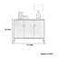 Armoire latérale décorative pour cloison intérieure-129019492-129019493