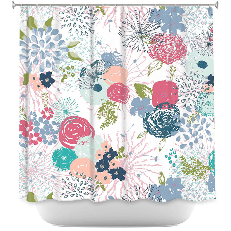 Long Ashton Floral Shower Curtain