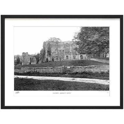 Easby, Abbey 1892 - Single Picture Frame Print