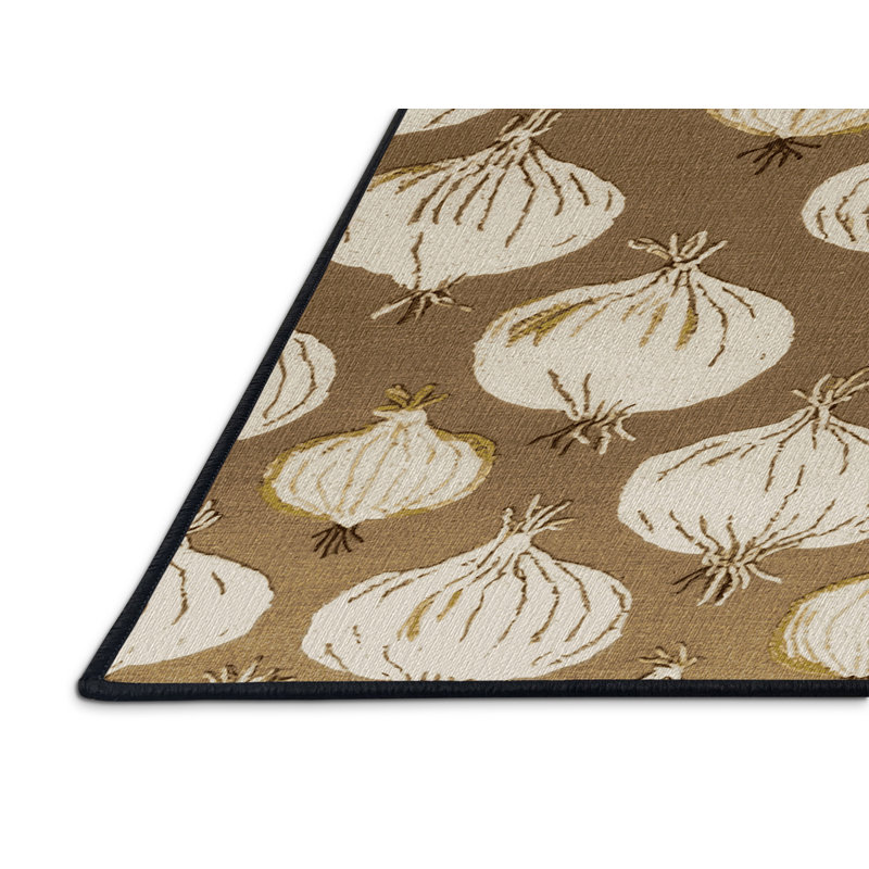  Tapis lavable avec perle lavable, Rond 5 pi