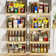 Rashun Pull Out Cabinet Organizer with Extension Rail Slides, Hard Close Pull Out Shelf with U Bracket
