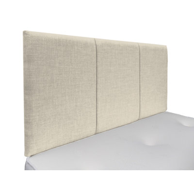 Liang Upholstered Linen Panel Headboard