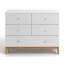 Alyssa Solid Wood 120 cm W Chest of 5 Drawers