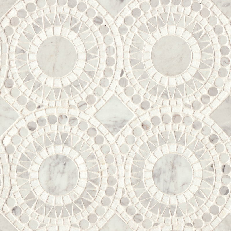 Solis Marble Random Mosaic Wall & Floor Tile, null