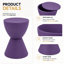 Table de bout tambour en sablier Durant Durant-269749694-349321711