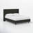 Hanson Upholstered Wingback Platform Bed-96767349-96767331