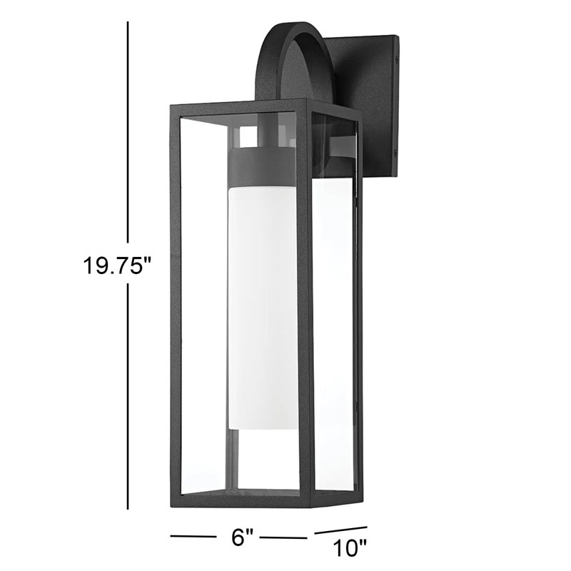 Pax 1 Light Wall Sconce, 19.75" H x 6" W x 10" D