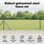 Vidaxl Fence With Posts Steel-116798111-116798121
