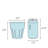 Dynamism 10oz. Stemless Wine Glass Set