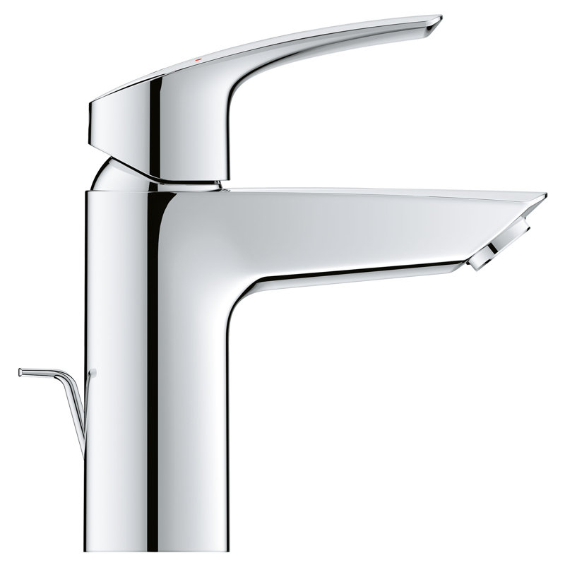 Eurosmart® Single Hole Bathroom Faucet, StarLight Chrome