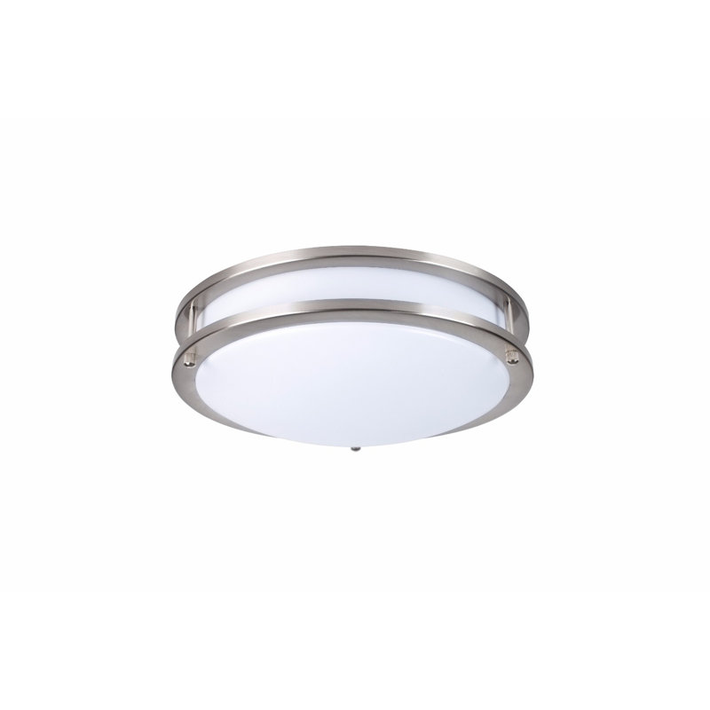 Plafonnier encastré à DEL 1 lumière Kriner