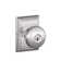 Andover Knob with Addison Trim Keyed Entry Lock