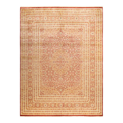 Keenan One-of-a-Kind 9' 3" X 12' 2" 2000s Wool Area Rug in Orange