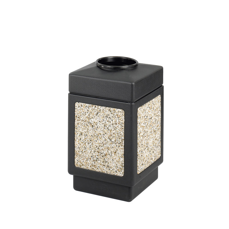 Poubelle 38 gallons Canmeleon, Noir