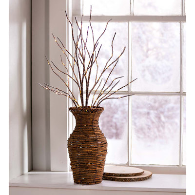 Bouleau 50 lumières avec arbres et branches