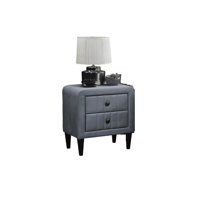 Table de bout Table de chevet moderne, Gris
