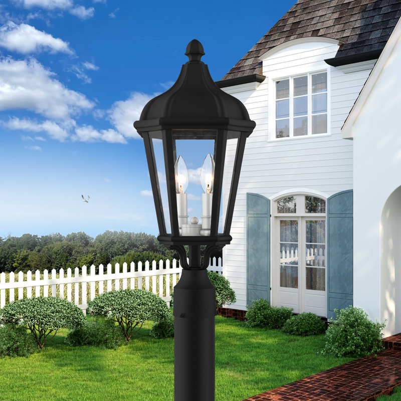 Anguel Transparent Lantern Head, Textured Black