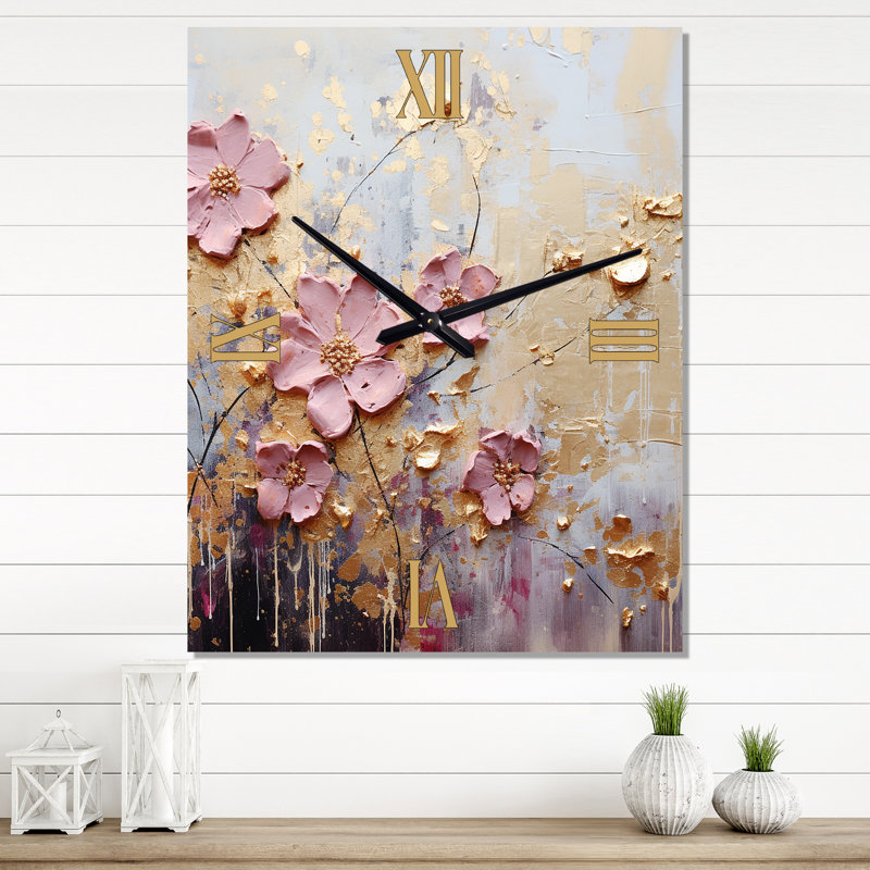 Horloge murale Yawkey - Cherry Blossom, Grand