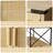 Bathroom Storage Cabinet with Double Doors