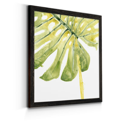 Reproduction d’art sur toile tendue, "Verdant impressions I"