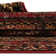 Blakely Geometric Area Rug in Burgundy/Brown/Black
