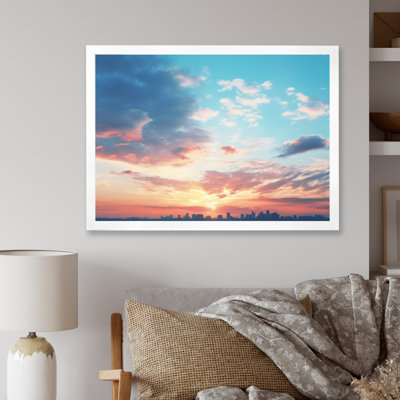 " Blue White Sky Harmony "